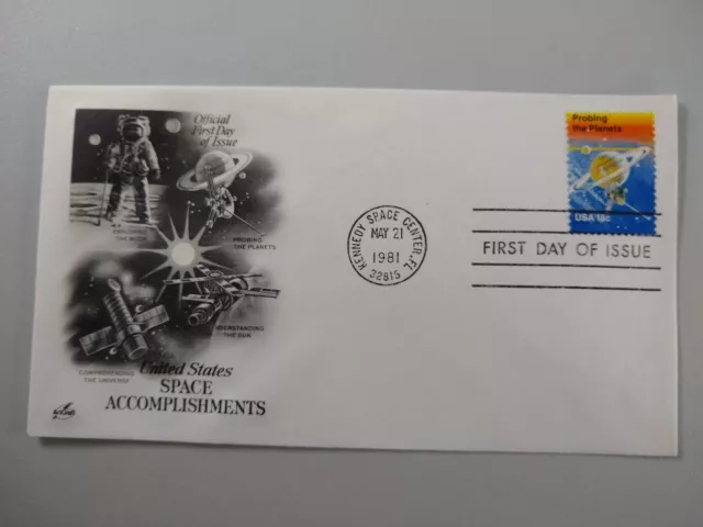 Letter Cover - United States Space Accomplishments