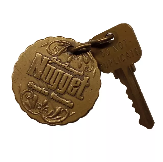 Vintage Nugget NV Hotel Room Key 2106