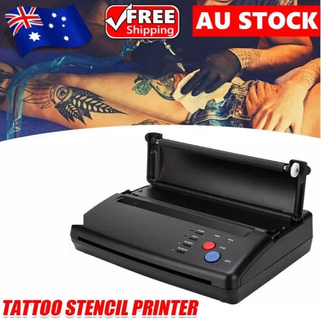 LifeBasis Thermal Copier Tattoo Stencil Transfer Copier Printer Tattoo  Transfer Machine with 30PCS Stencil Sheets Tattoo Stencil Printer for Men  and