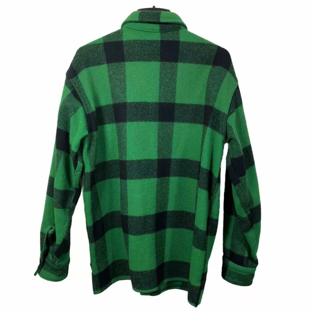 VINTAGE CARTER & Churchill Co. Profile All Wool Men's Green Plaid ...