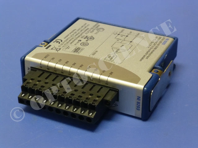 NATIONAL INSTRUMENTS NI 9203 cDAQ Analog Current Input Module $274.05 ...
