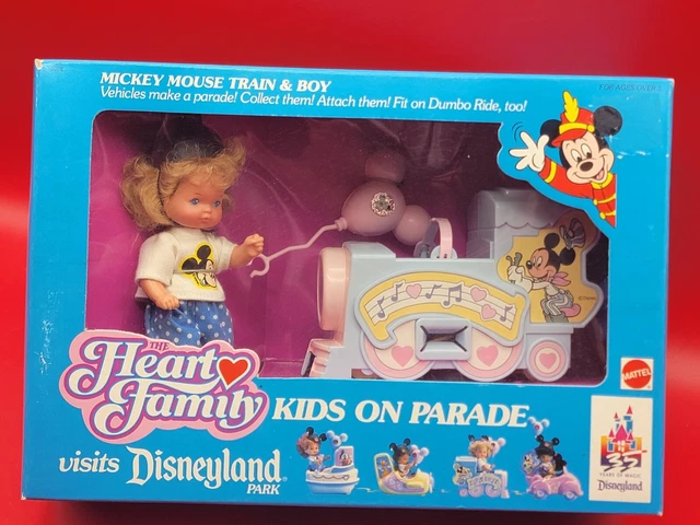 1990年 HEART FAMILY Disney KIDS ON PARADE 1990 Barbie The Heart Family Visits Disneyland Kids On