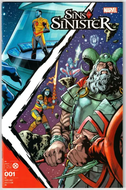 Sins Of Sinister #1- 1:25 Geoff Shaw Wraparound Variant- Marvel X-Men