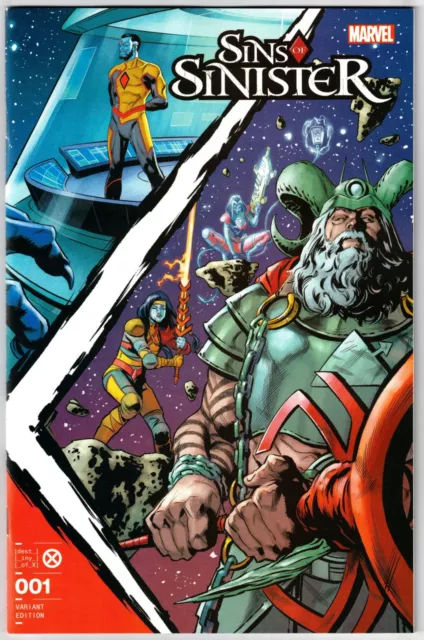 Sins Of Sinister #1- 1:25 Geoff Shaw Wraparound Variant- Marvel X-Men