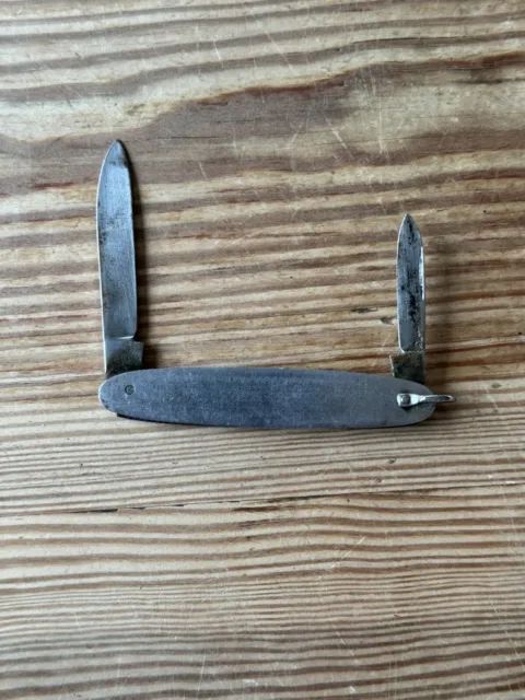 Vintage Penknife Pocket knife With Ornate Matal Handle