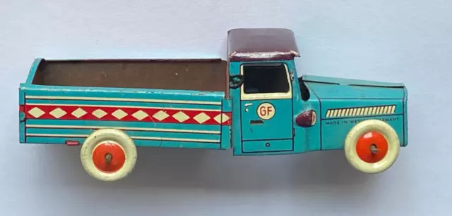 Georg Fischer GF -  LKW Penny Toy - Länge 10 cm - ca. 50er Jahre