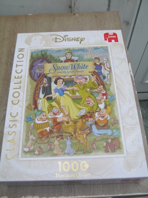 DISNEY SNOW WHITE And The Seven Dwarfs 1000 Piece Jigsaw Puzzle By ...