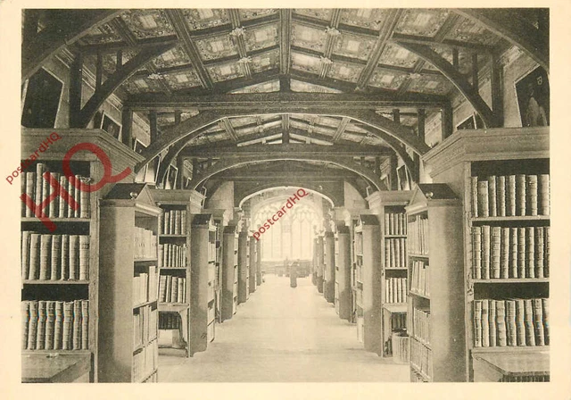 Picture Postcard, Oxford, Bodleian Library, Duke Humphrey's Library