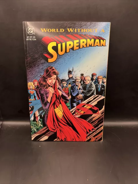 World Without a Superman TPB Funeral For a Friend 1993 DC Comics