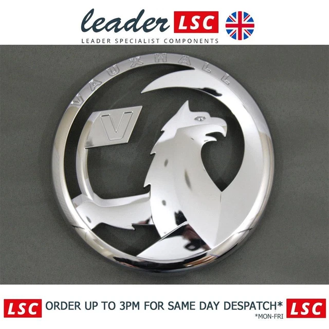Genuine Vauxhall Corsa D New Design Rear Griffin Badge Emblem – OEM 13377507