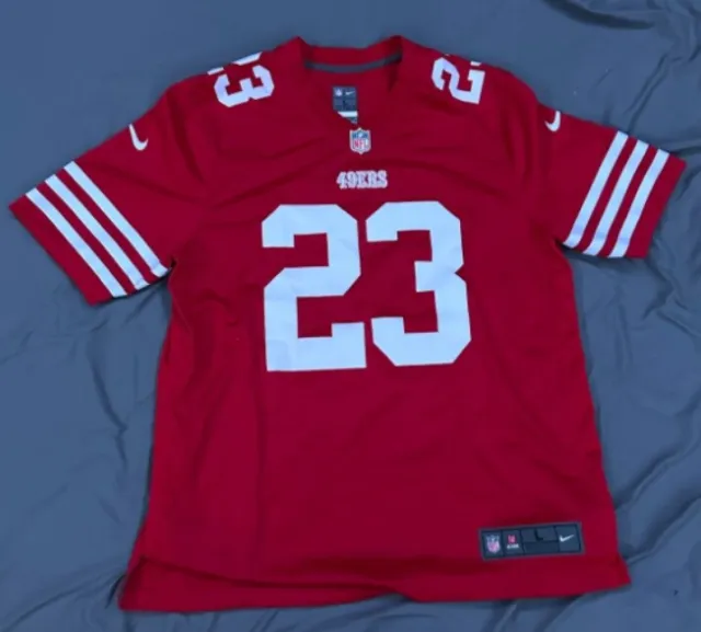 San Francisco 49ers Christian McCaffrey 2023 Men´s American Football NFL Jersey