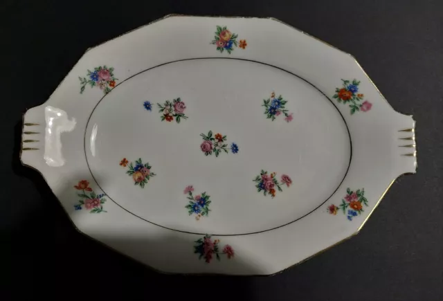 Plat de service porcelaine de Limoges Royal porcelaine