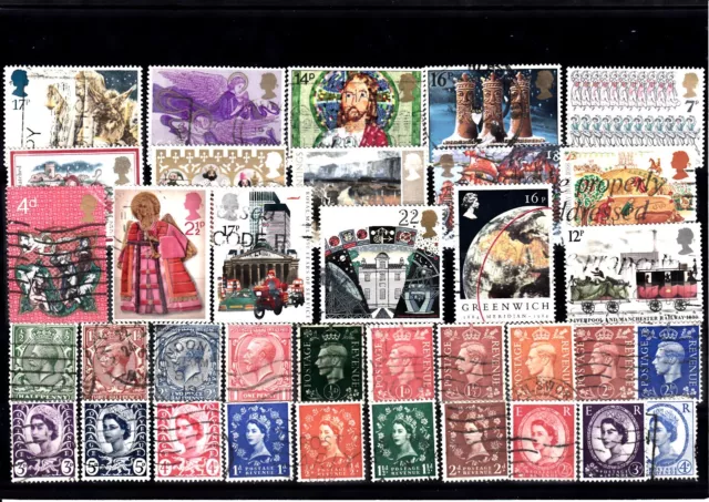 Lot Stamps Briefmarken Großbritannien Great Britain UK o (1192)