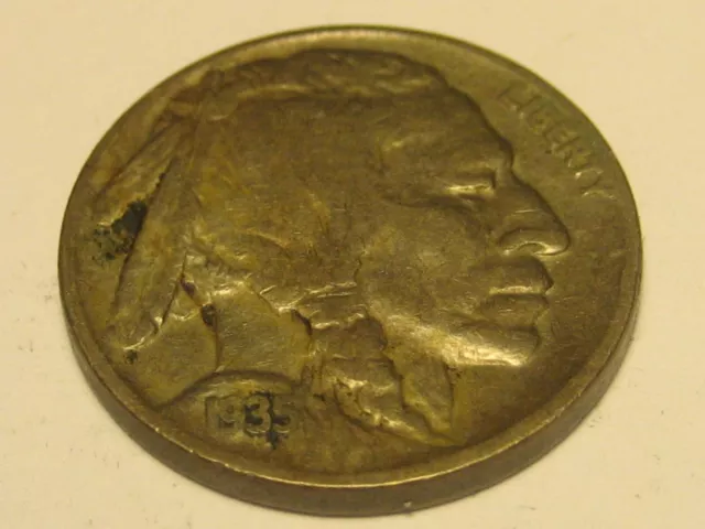 1935-D Buffalo Nickel Fine/VF