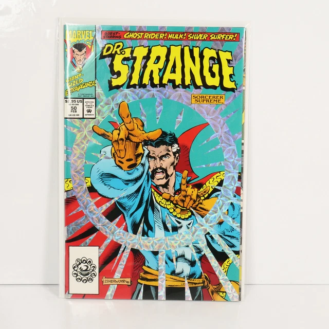 Dr. Strange Sorcerer Supreme #50 Foil Cover Marvel Comics 1993 NM