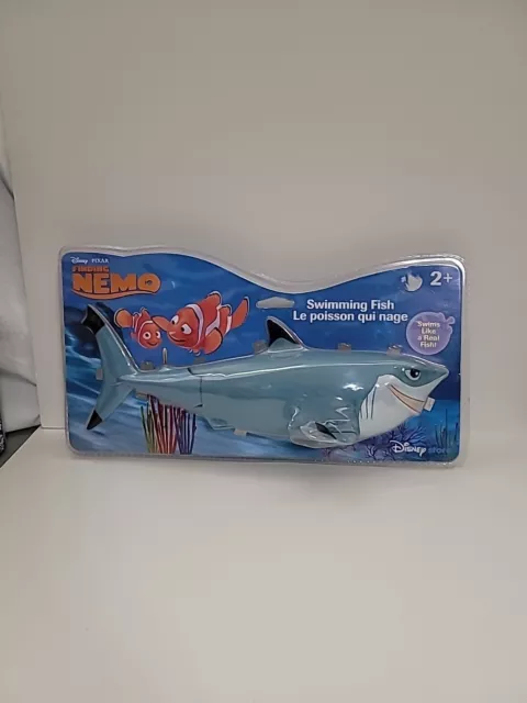 Swimming BRUCE SHARK Bathtub Pool Toy Finding Nemo Disney Pixar New Rare