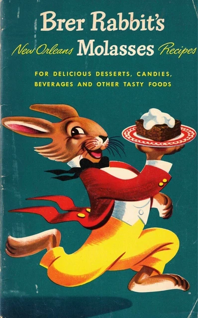 Brer Rabbit's New Orleans Molasses Recipes ~ 1948 Softcover Cookbook