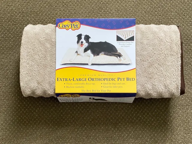 Extra Large Orthopedic Pet Bed with Shipping Included