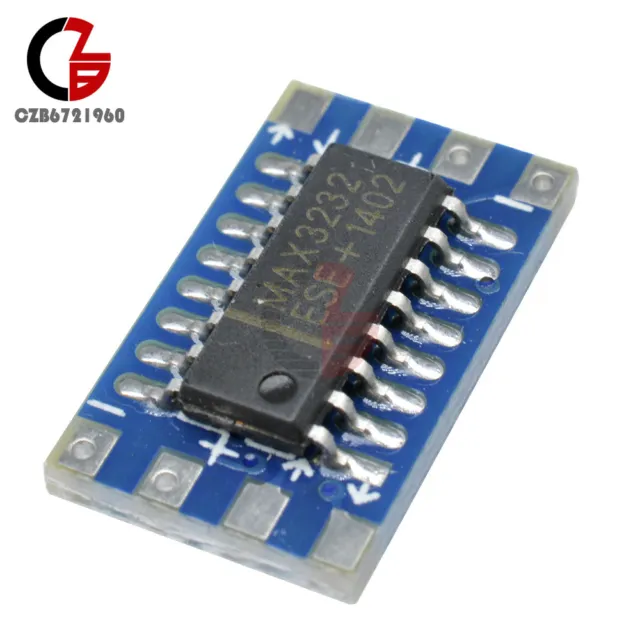 5PCS Mini RS232 To TTL MAX3232 Converter Adaptor Module Serial Port Board