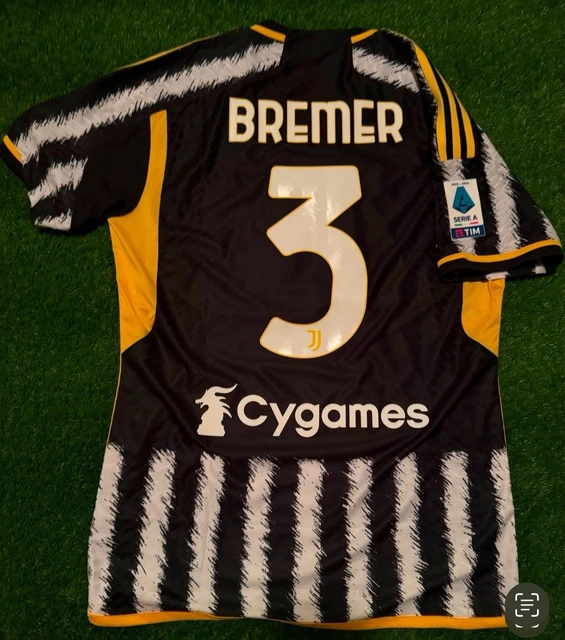 Maillot Juventus Cambiaso 2024-25 - Away Jaune, Match Worn (porté En Match) - Taille 6