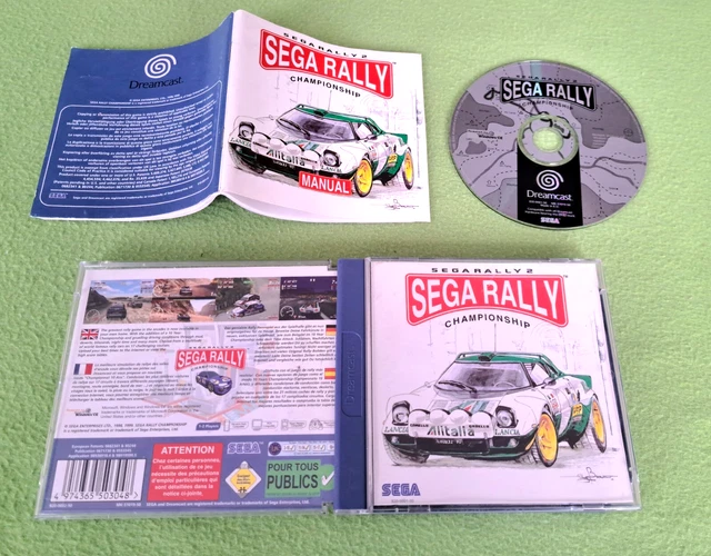 Sega Dreamcast Avec 24 Heures Du Mans – PAL (Fr), Notice Incluse, Console Blanche