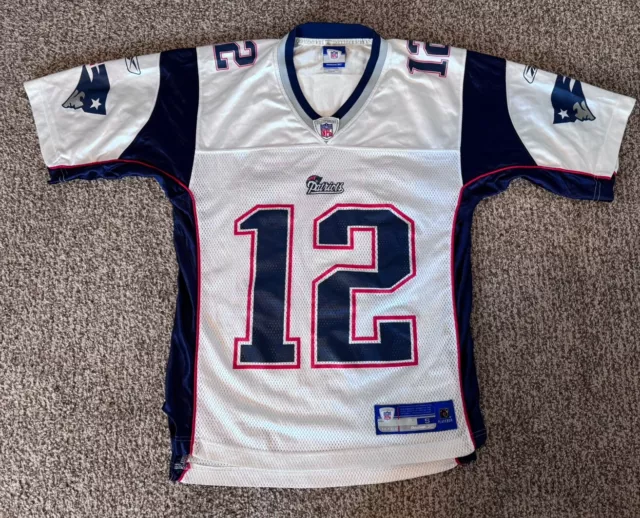 New England Patriots Tom Brady Jersey Reebok Adult Size Small