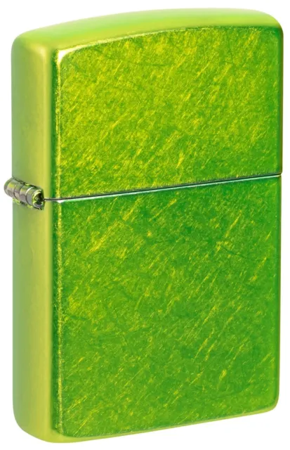 Zippo Petrol Lighter Classic Lurid Green Windproof New