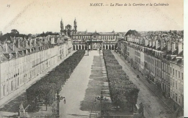 France Postcard - Nancy - La Place De La Carriere Et La Cathedrale - Ref TZ9766