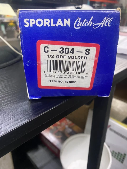 Sporlan Filter Drier C-304-S -(SEALED END CAPS)