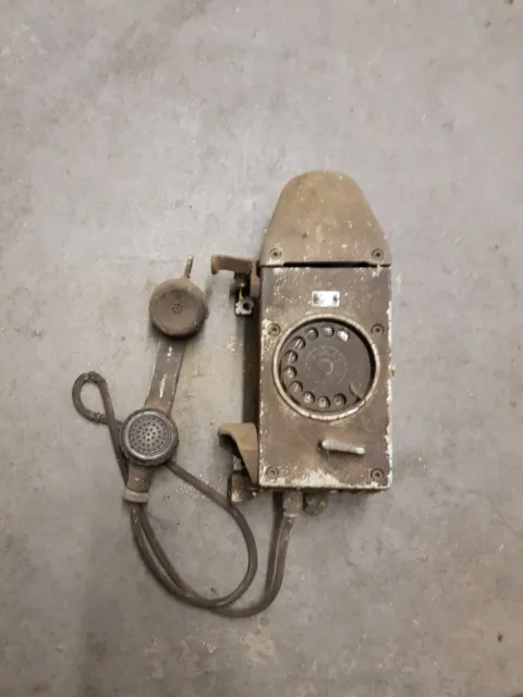 Altes robustes Firmen Telefon Lorenz vintage guter Zustand Top Hingucker