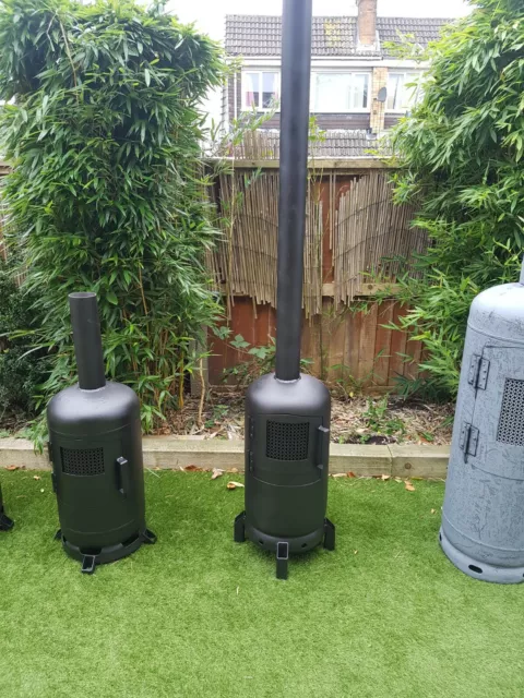 Gas Bottle Wood burner/Log Burner/ Chiminea/Patio heater/Garden/outdoor heater.