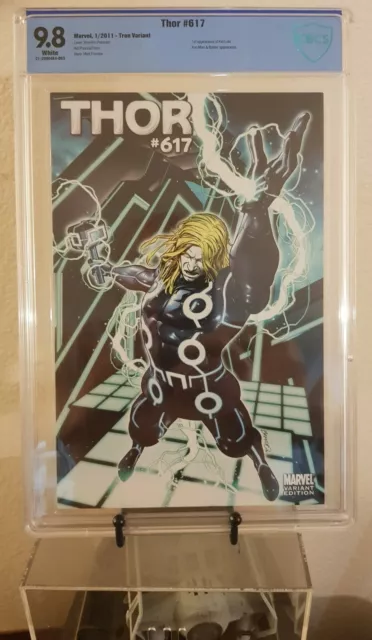 THOR 617 CBCS 9.8  1ST appearance of KID LOKI  TRON VARIANT cover 1:15 ratio