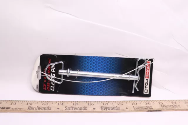 TowSmart Hitch Clevis Pin With Clip Zinc-Plated 3/8" x 4-3/4" 1203