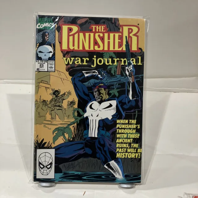 Punisher War Journal #23 (1988 Series) Direct Vol. 1 Marvel Comic Book Oct 1990