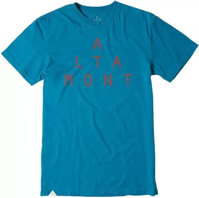 Altamont Erwachsene T-shirt Lockstep SP15, Turquoise, S,