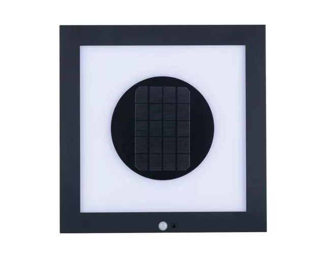 Paulmann LED Solarleuchte Panel 40x40cm 2W 200lm mit Sensor