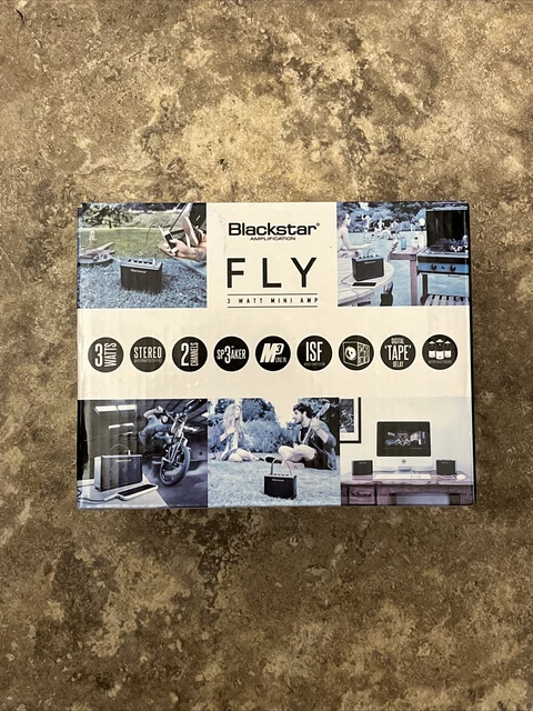 Blackstar FLY-3 Electric Guitar Mini Amplifier - Black 3 Watt Mini Amp Brand New Blackstar FLY-3 Electric Guitar Mini Amplifier - Black 3 Watt Mini Amp Brand New
