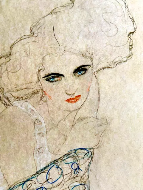 Gustav Klimt Lithographie ( Paul Klee Egon Schiele Edgar Degas / Edward Hopper]