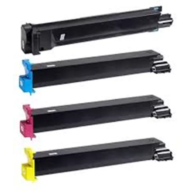 Toner Cartridge  4 Pack/Set- Minolta Bizhub C224/C284/C364 (Tn321) (Mix Colours)