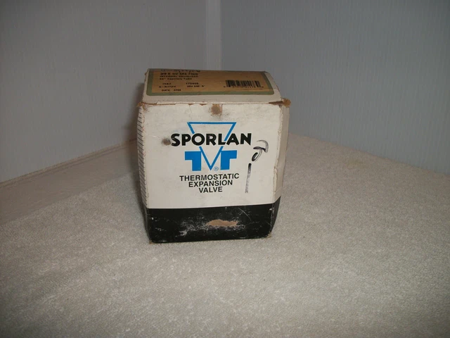 Vanne D'expansion Thermostatique SPORLAN SBFVE-C-C - Pour Climatisation 3.25 à 5.5 Tonnes - Tube 30 Pouces