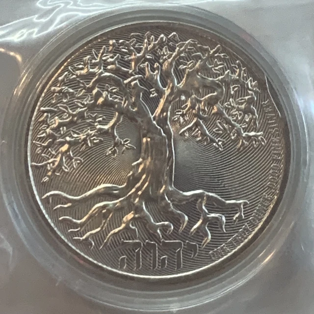 2021 NIUE 1 oz Tree of Life Silver Coin limited mintage of
