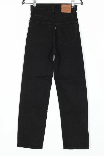 LEVIS PREMIUM BIG E LADIES ZIPSIDE SLIM FIT STONEWASH DENIM DUNGAREES 24” W 27”L