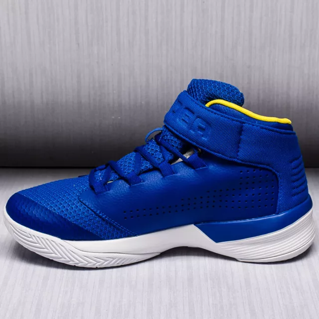 Brand New Junior UNDER ARMOUR UA BGS GET B ZEE Basketball shoes BLUE UK5/US5.5Y 2