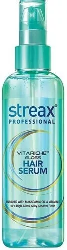 STREAX Vita Riche Brillant Cheveux Serum Tout Type de Cheveux Lotion (45ML)