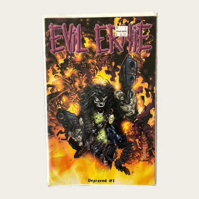 Evil Ernie Depraved #1 ALT CVR First Print LMTD 3000 with Certificate, FN/VF 7.0