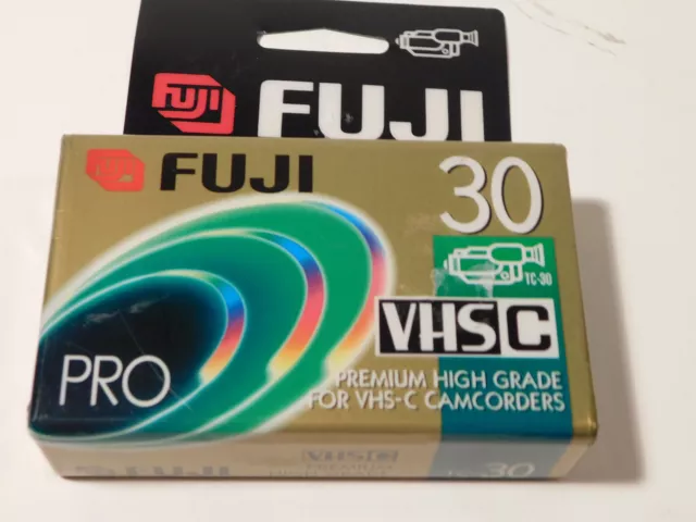 VHS Tape for Camcorders,VHS-C,fuji pro,premium high grade, 30