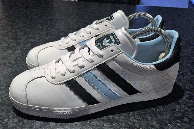 adidas gazelle silver green womens adidas Gazelle Indoor Shoes - Women's - Victory Blue / Night Indigo / White main image 0