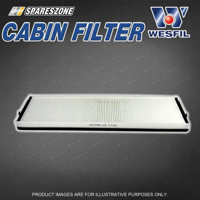 Wesfil Cabin Filter for Mercedes Benz Atego Turbo Diesel 6Cyl 6.4L TD 12V