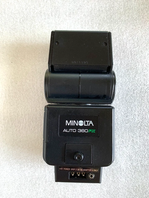 Minolta AUTO 360 PX Shoe Mount Flash For Minolta SLR