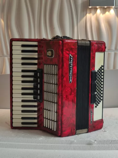 Piano accordion akkordeon WELTMEISTER STELLA 60 bass